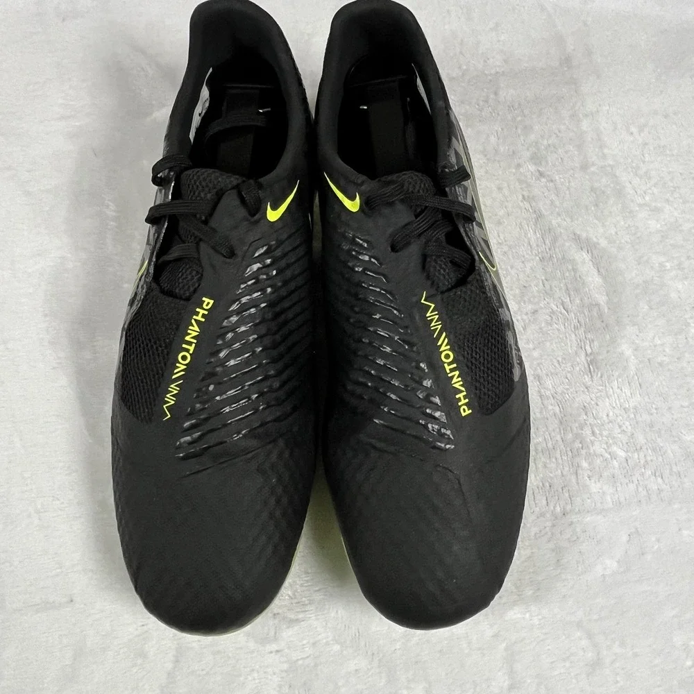 Nike Phantom Venom Elite FG ACC Black Volt‎ Soccer Cleats AO0401-007 Size 6.5Y